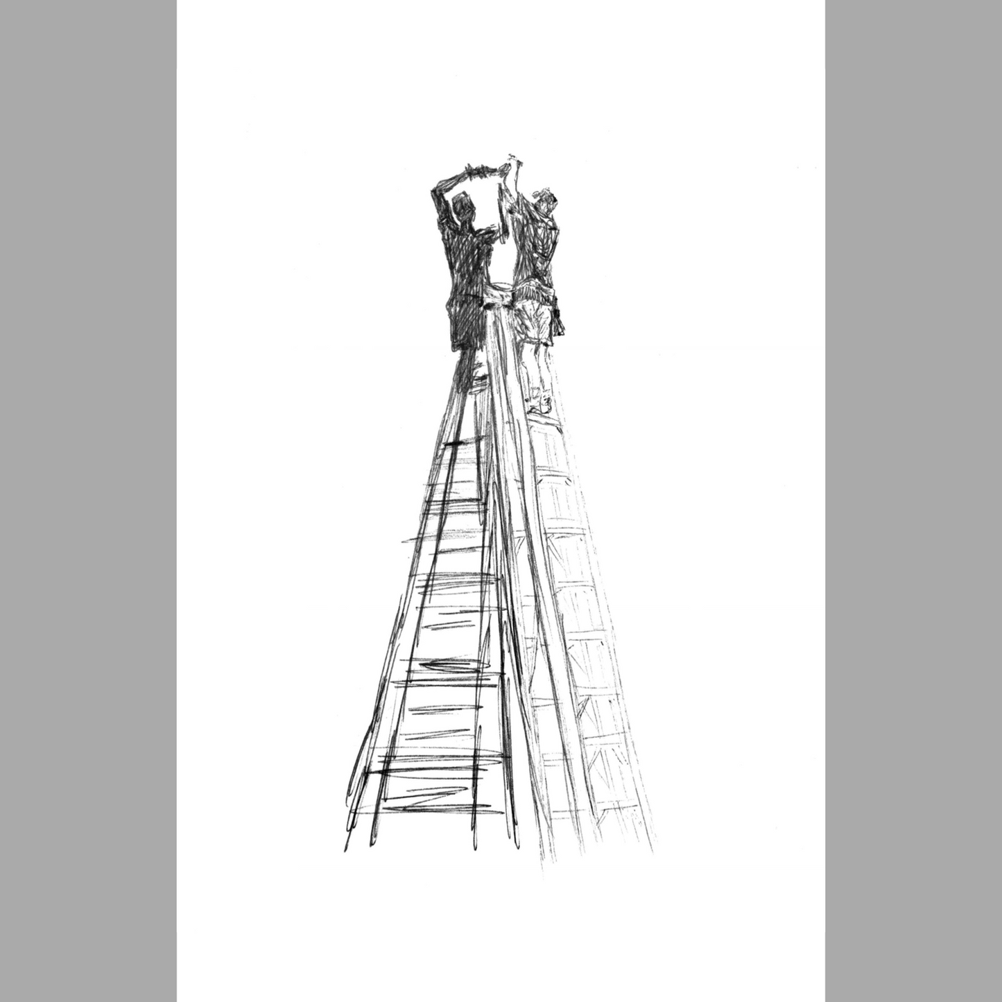 High Ladder - Paper Print
