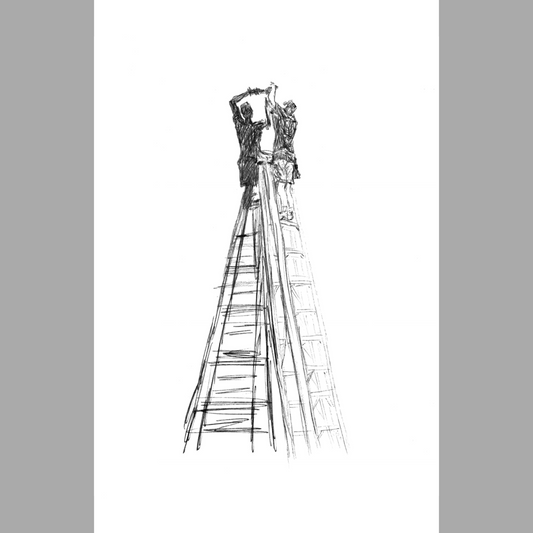 High Ladder - Paper Print