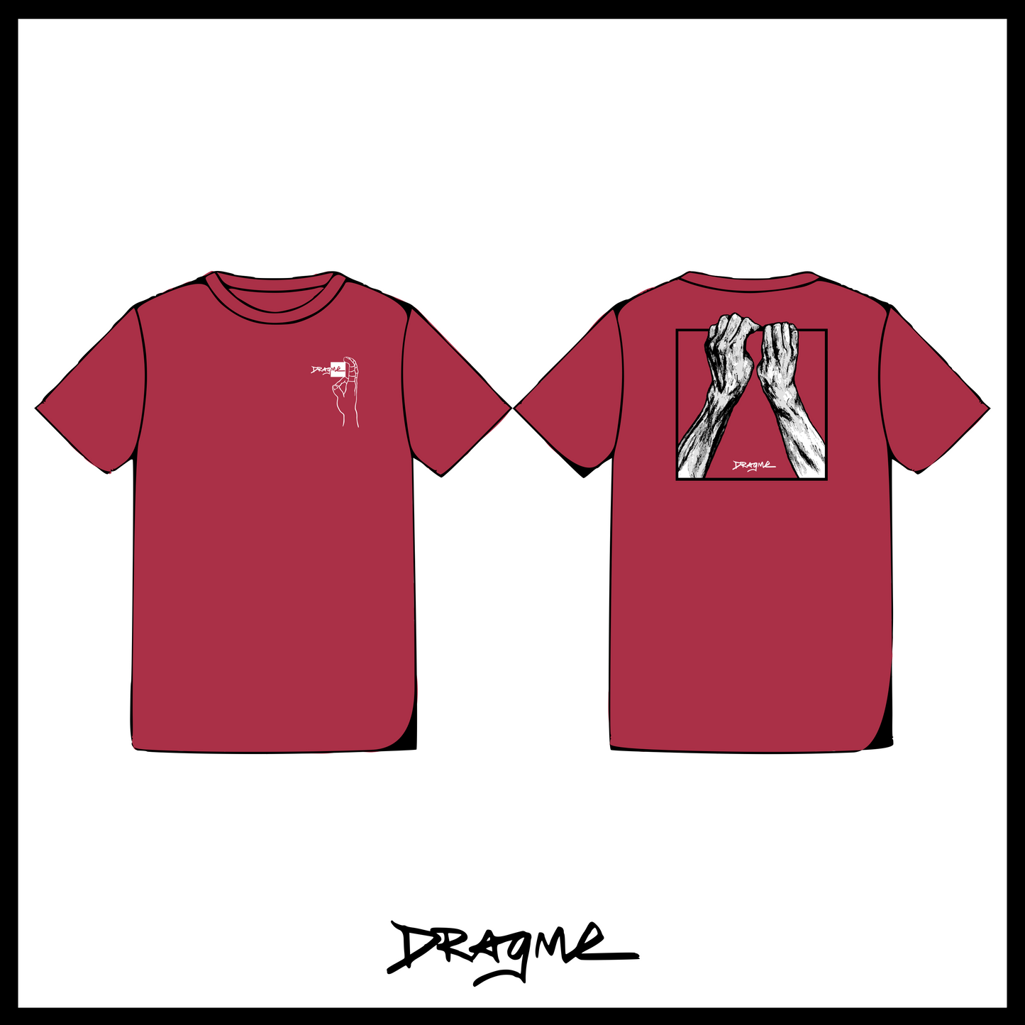 Crimp Match T-Shirt - Chili