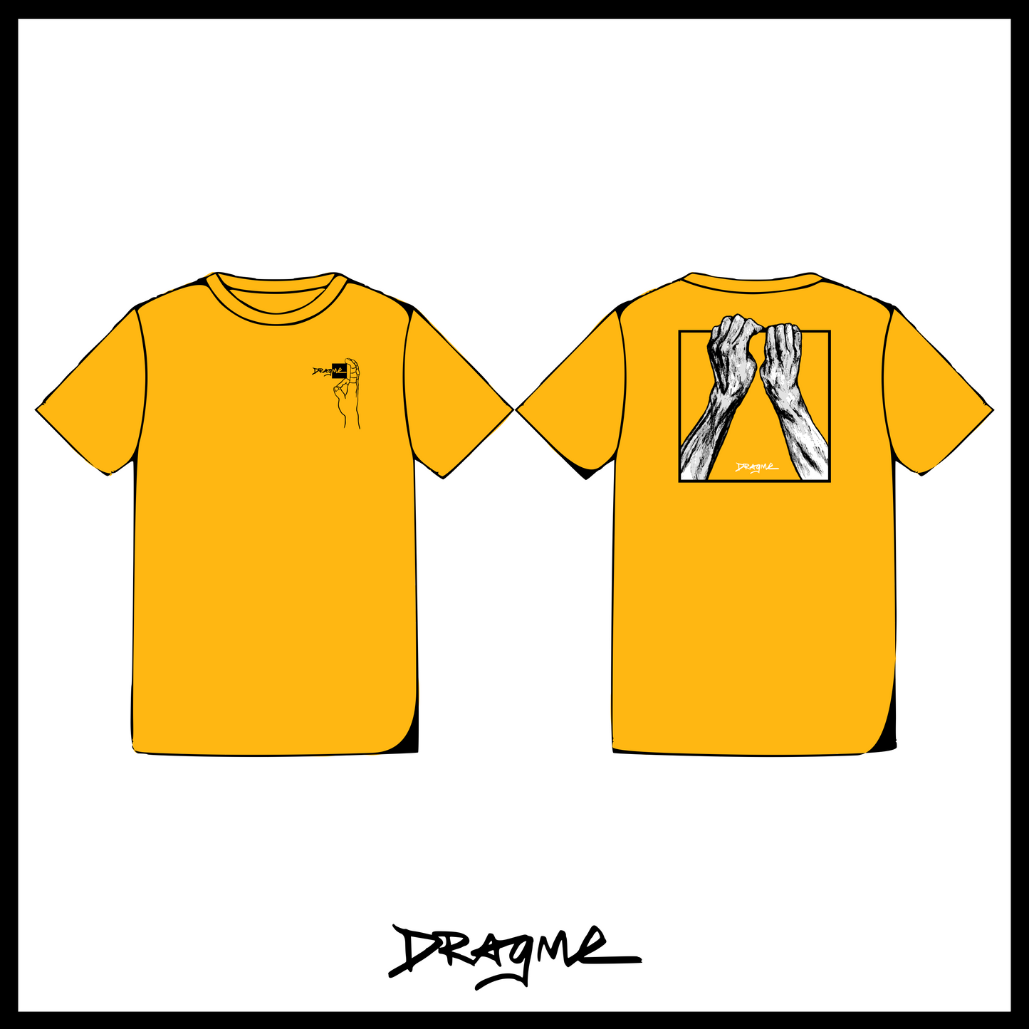 Crimp Match 01 T-Shirt - Citrus