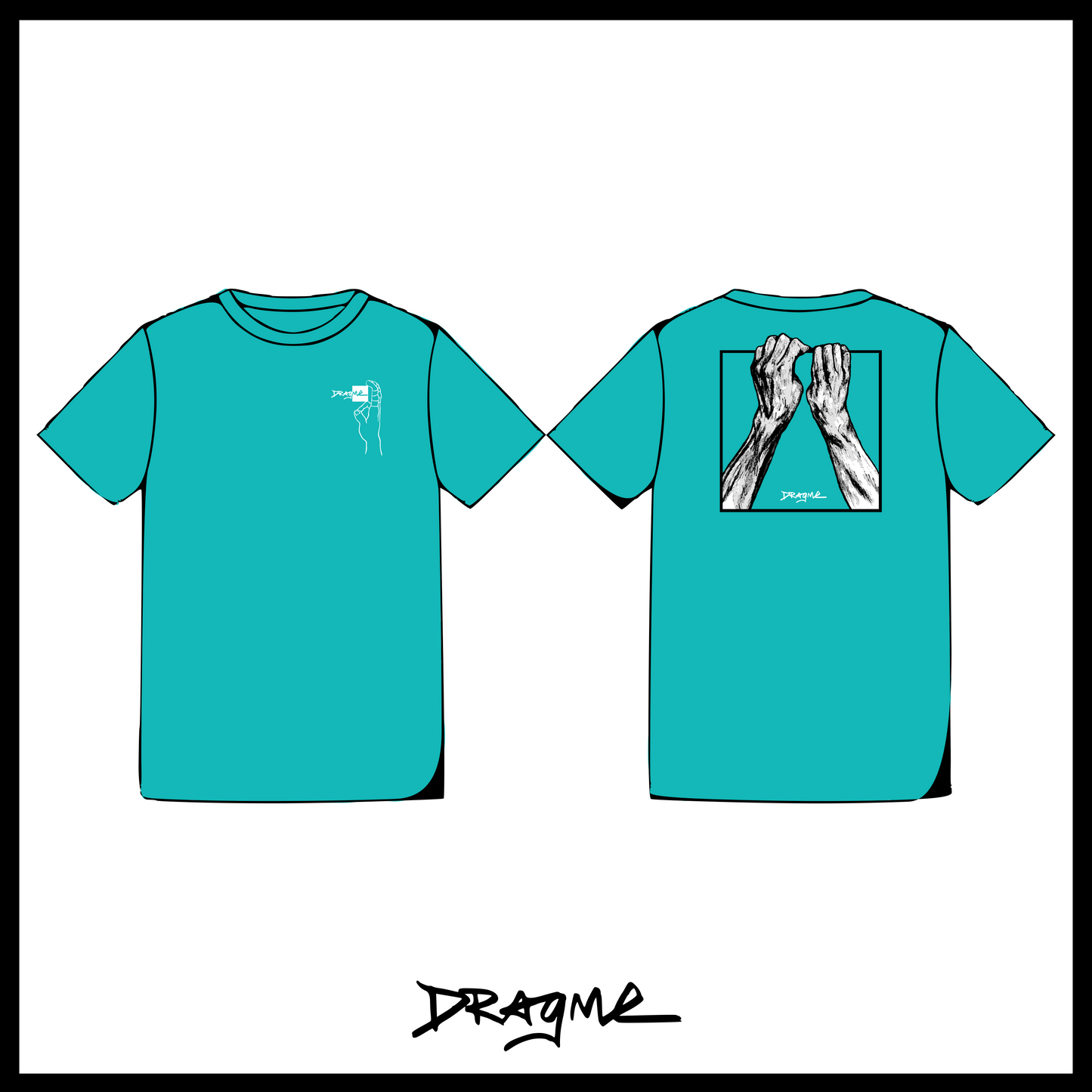 Crimp Match T-Shirt - Island Green