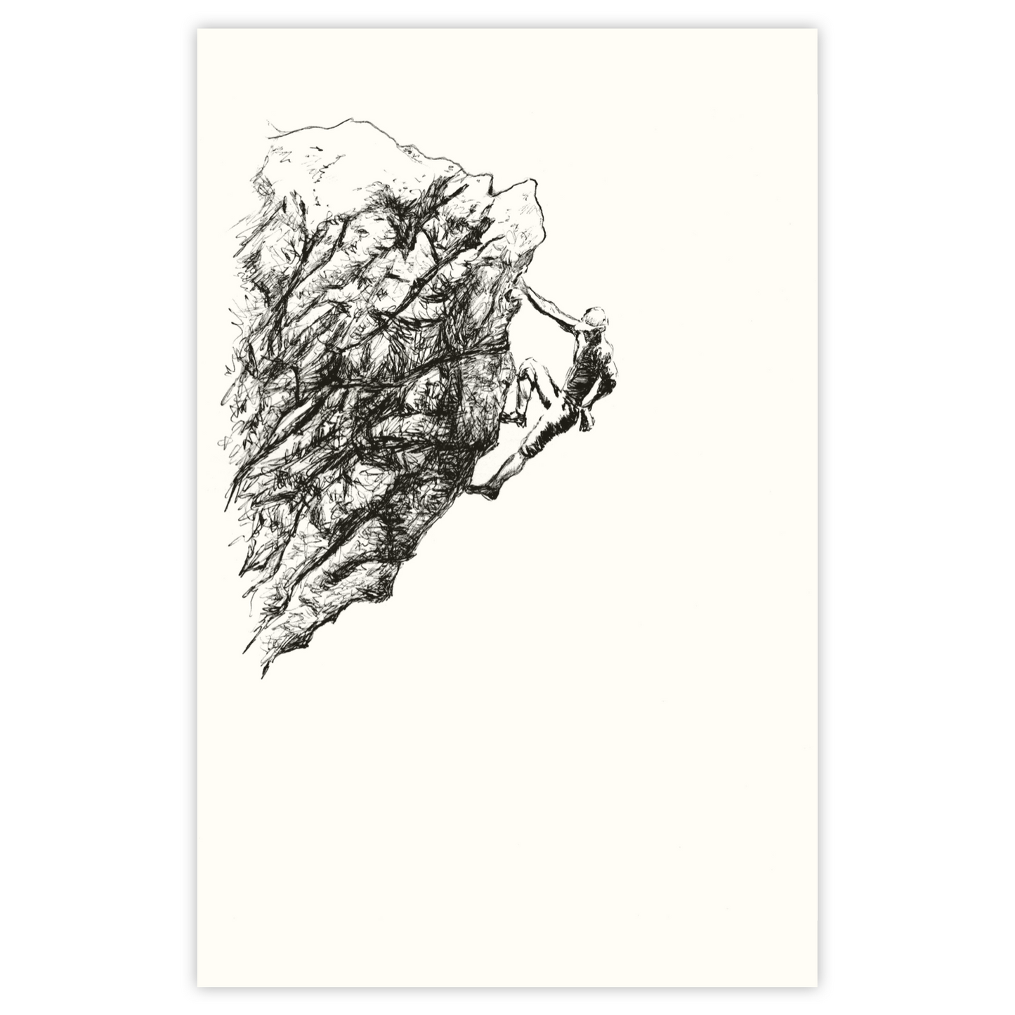 Deep Water Solo - Paper Print