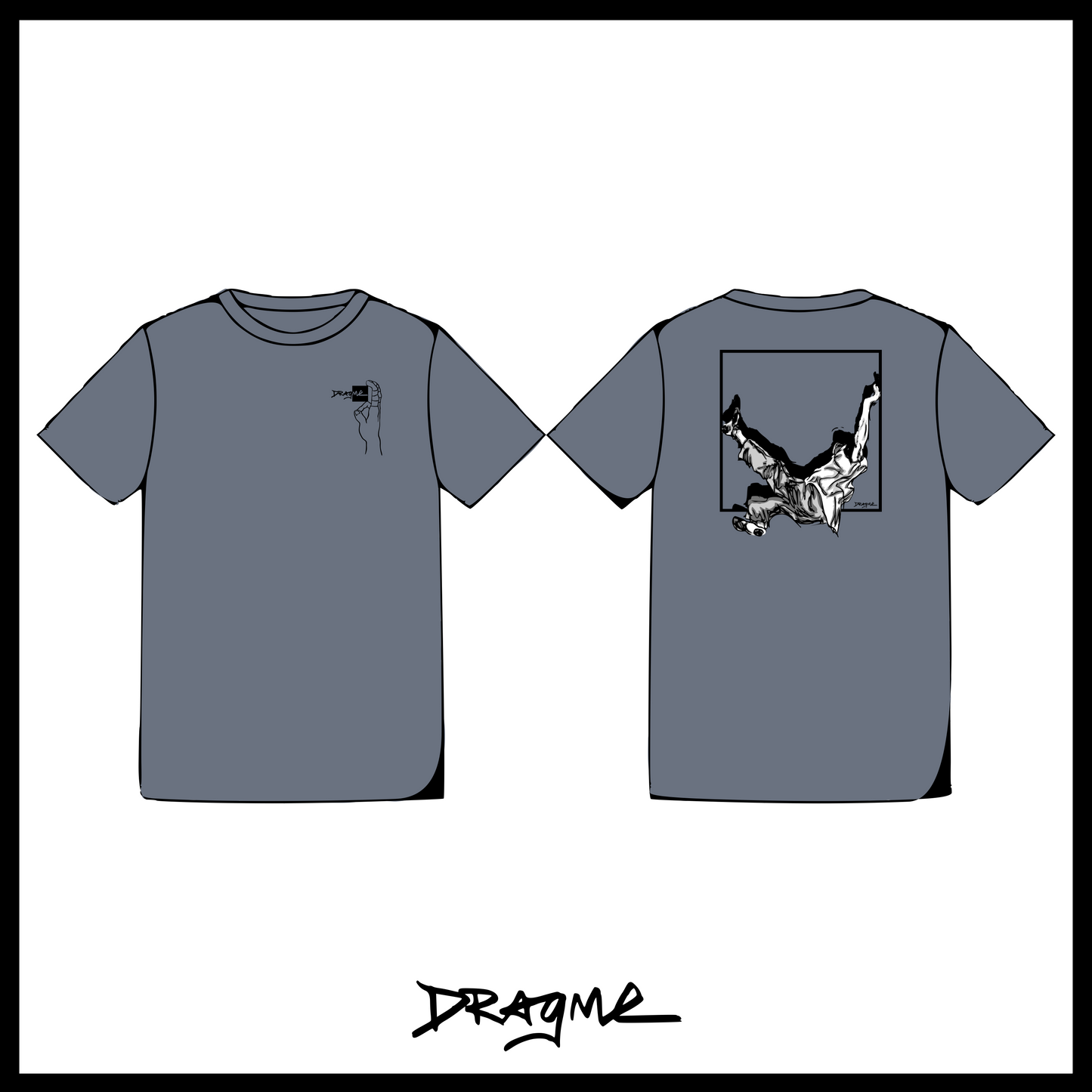 Dry Fire 01 T-Shirt - Blue Jean