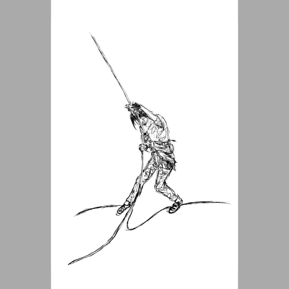 Careful Belayer - Paper Print