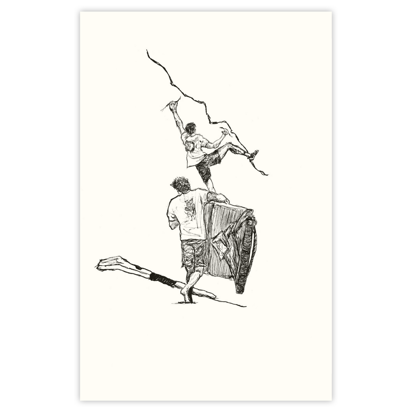 I Gotchu - Paper Print