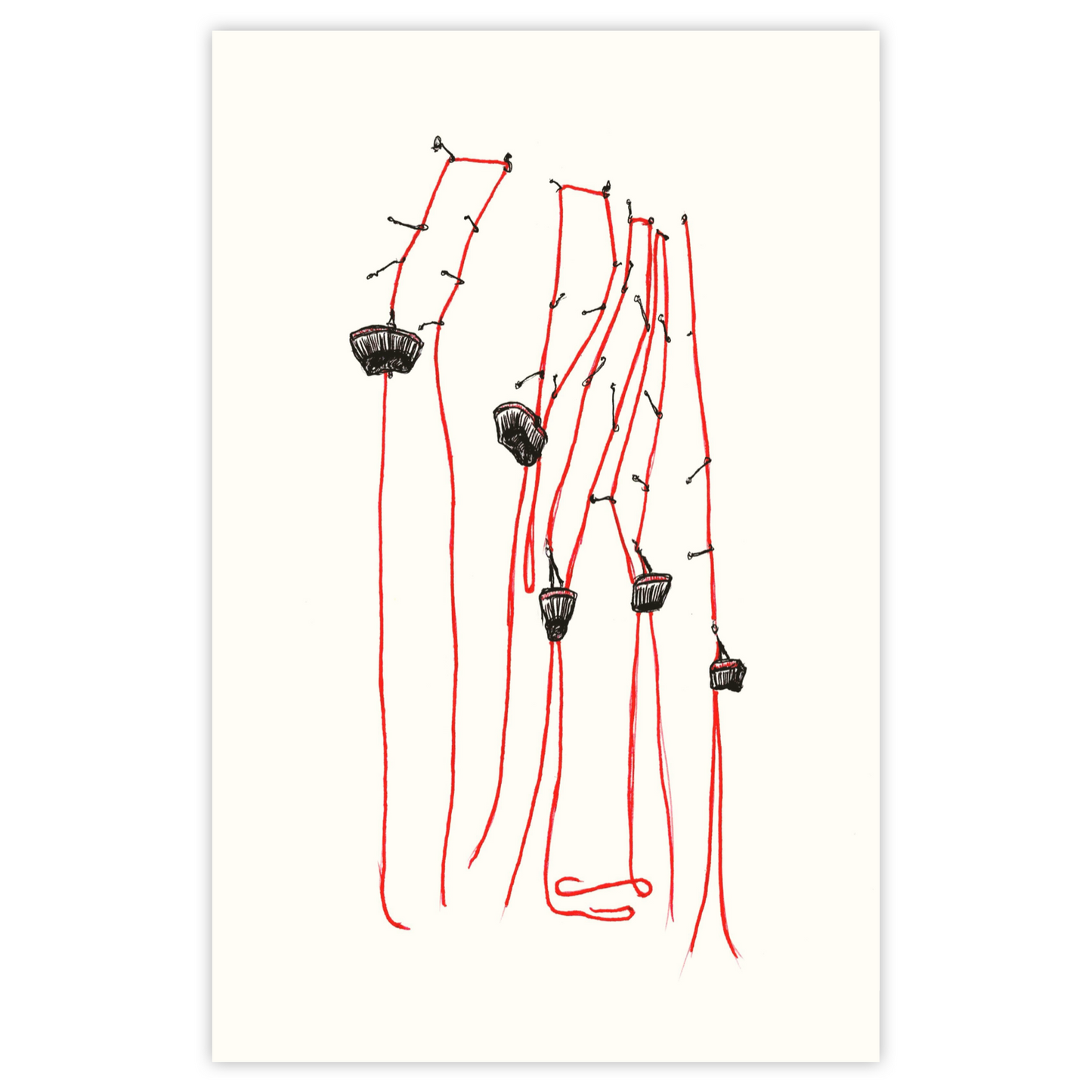 Setter Baskets - Paper Print