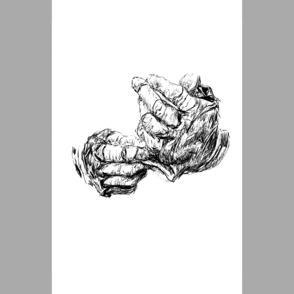 Hand Wrap 4 - Paper Print