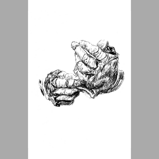Hand Wrap 4 - Paper Print