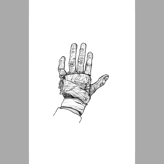 Hand Wrap 2 - Paper Print