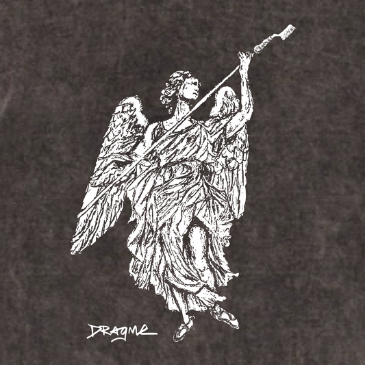 Brush Angel 03 T-Shirt (Glow) - Cocoa Mineral Wash