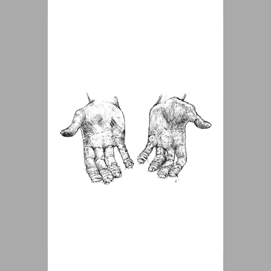 Fingies Ouchies - Paper Print