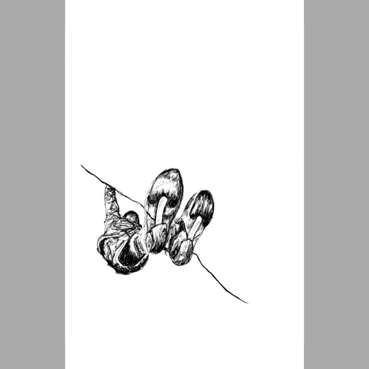 Toe Hook 2 - Paper Print