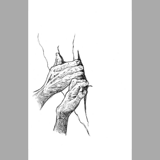 Crimp Cross 2 - Paper Print