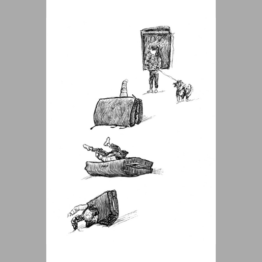 Tumble - Paper Print
