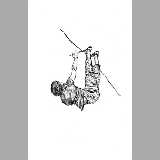 Dear Toe, Please Hold. - Paper Print