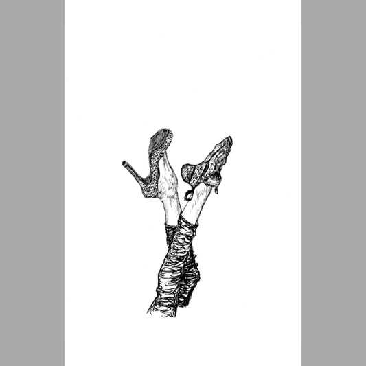 Heels - Paper Print