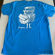 Load image into Gallery viewer, Crash Unit T-Shirt (Pop-Up Special) - Bright Blue - Size M
