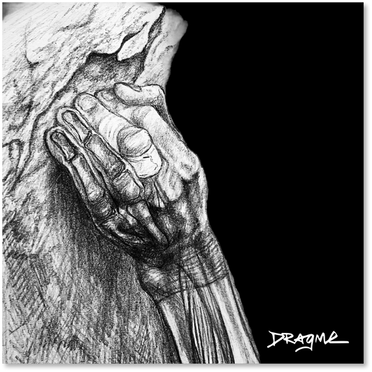 Death Grip - Metal Print