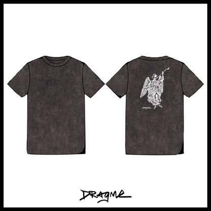Brush Angel 03 T-Shirt (Glow) - Cocoa Mineral Wash