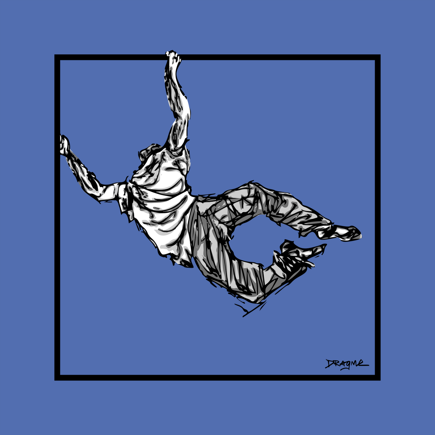 Scorpion 01 T-Shirt - Flo Blue
