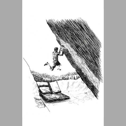 Old Man Winter - Paper Print