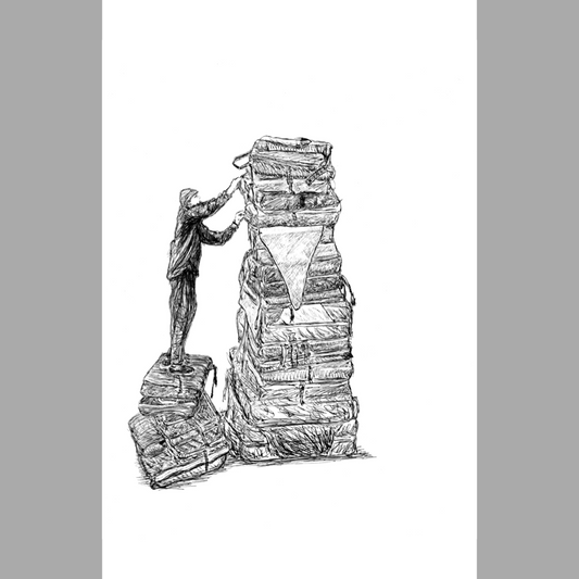 Grilled Cheese - Paper Print