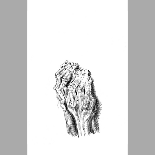 Slopey Crimp - Paper Print