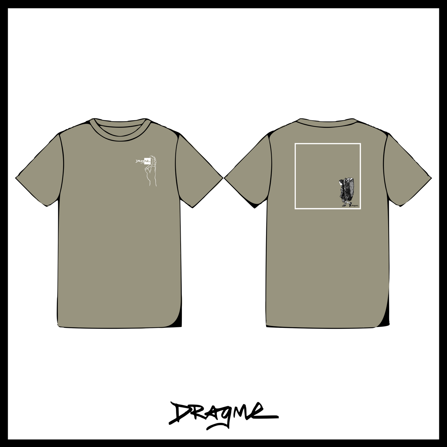 Lil Boulder Bro T-Shirt - Khaki