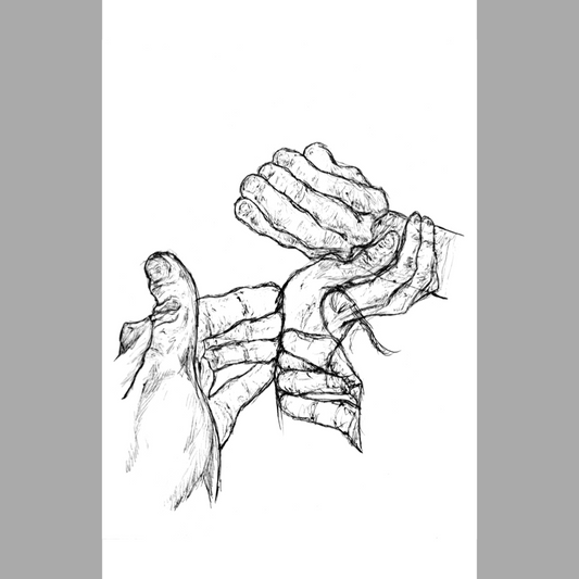 Hands 2 - Paper Print