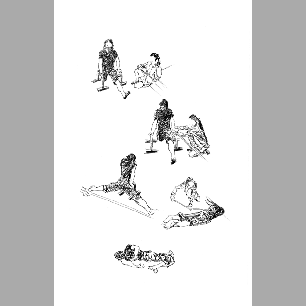 Stretch - Paper Print