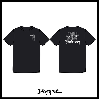 8te (Belmont) T-Shirt - Black