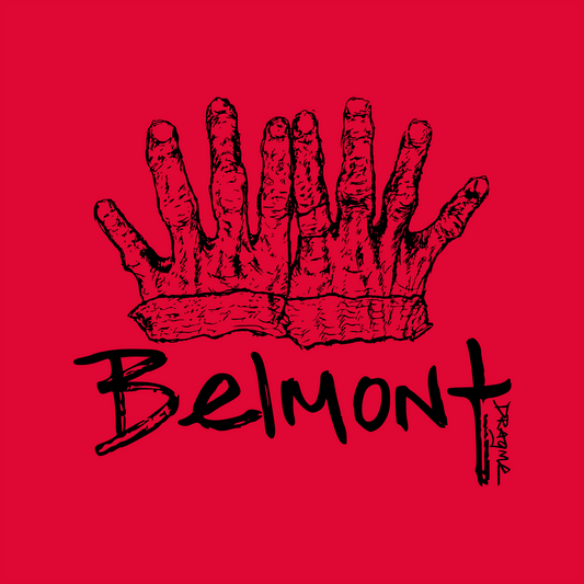8te (Belmont) T-Shirt - Red
