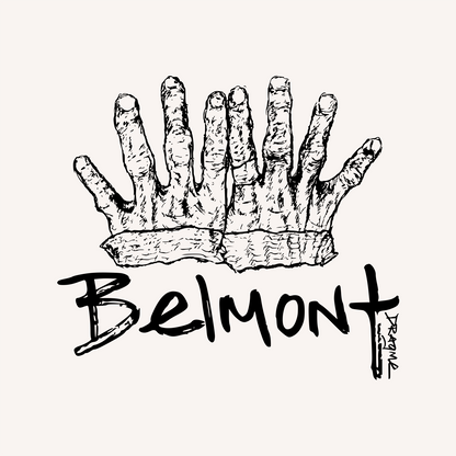 8te (Belmont) T-Shirt - White