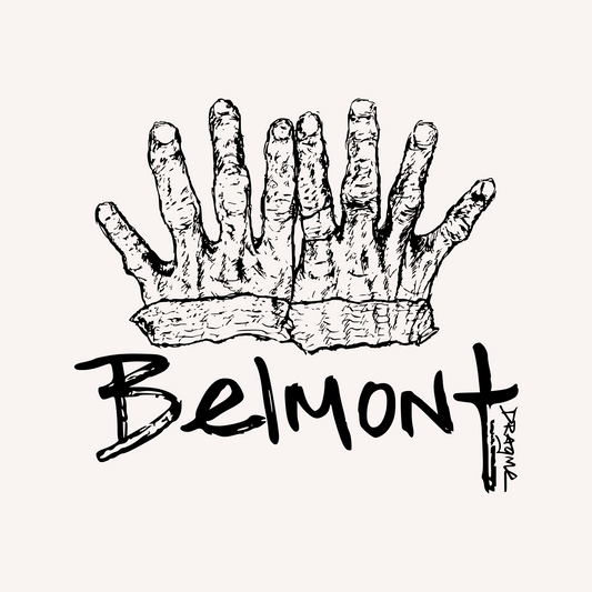 8te (Belmont) T-Shirt - White