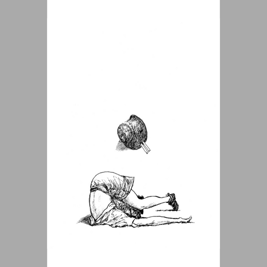 Butts Up - Paper Print
