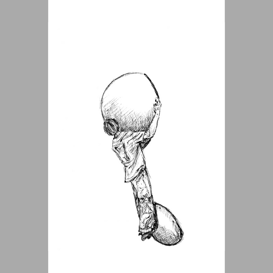 Hug - Paper Print