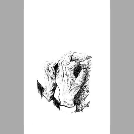 Barely - Paper Print