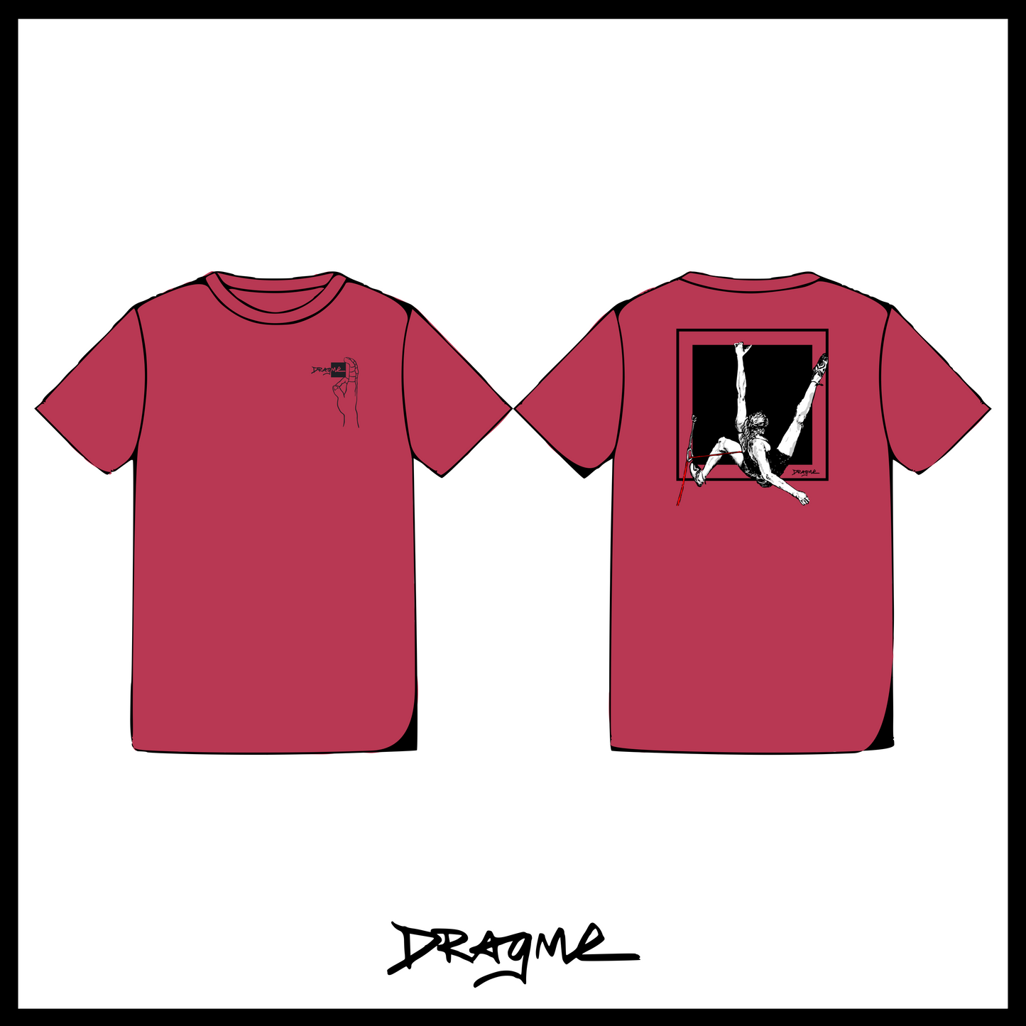 Angles & Demons T-Shirt - Chalky Red