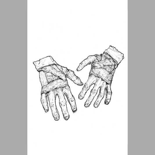 Hand Wrap - Paper Print
