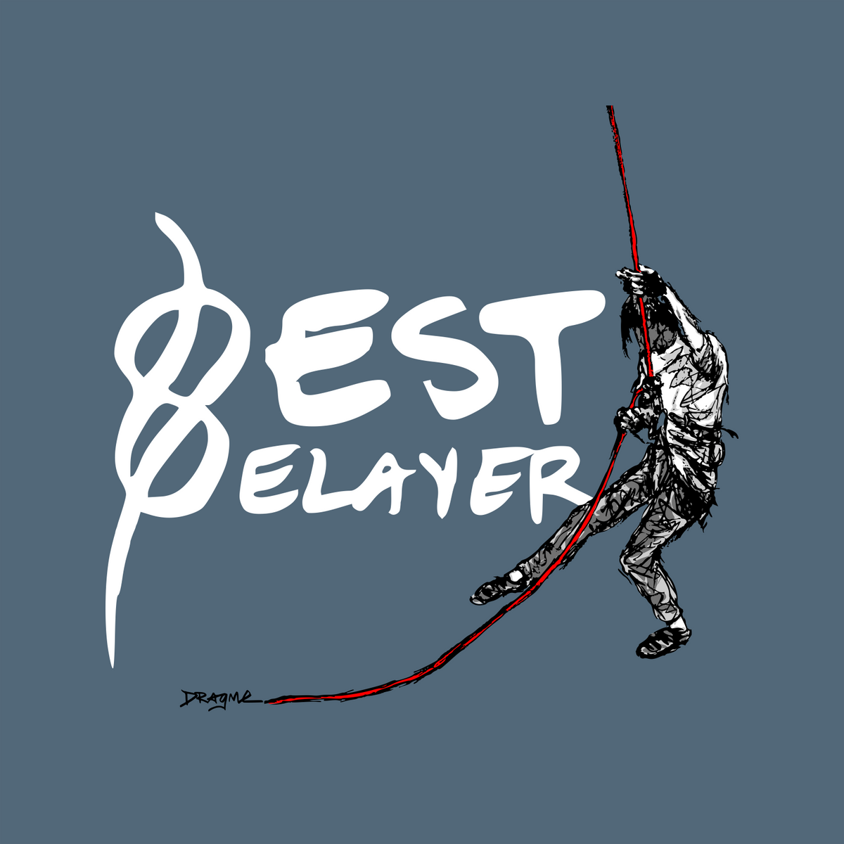 Best Belayer T-Shirt - Ice Blue