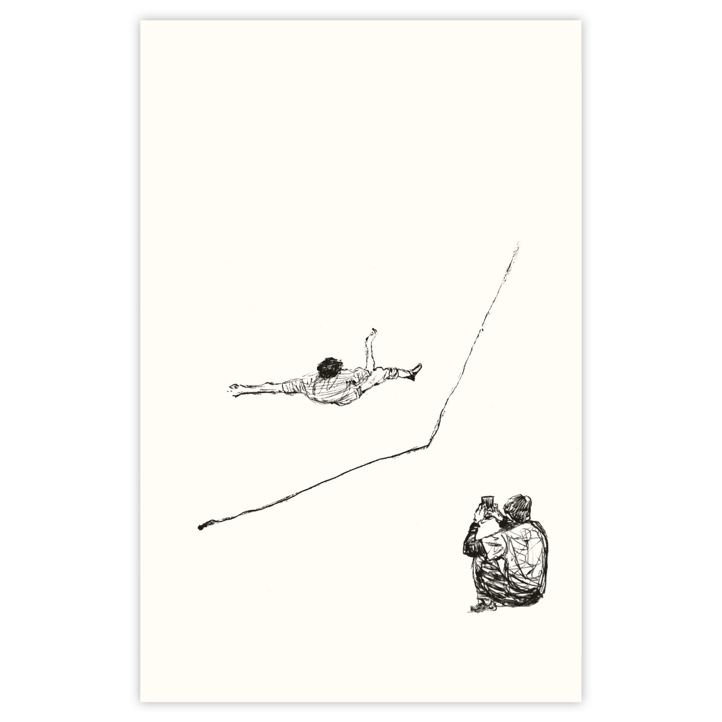 Bored - Paper Print