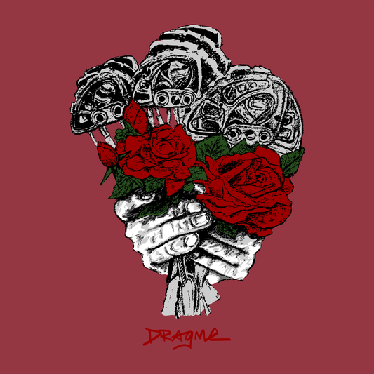 Bouquet 01 T-Shirt - Crimson