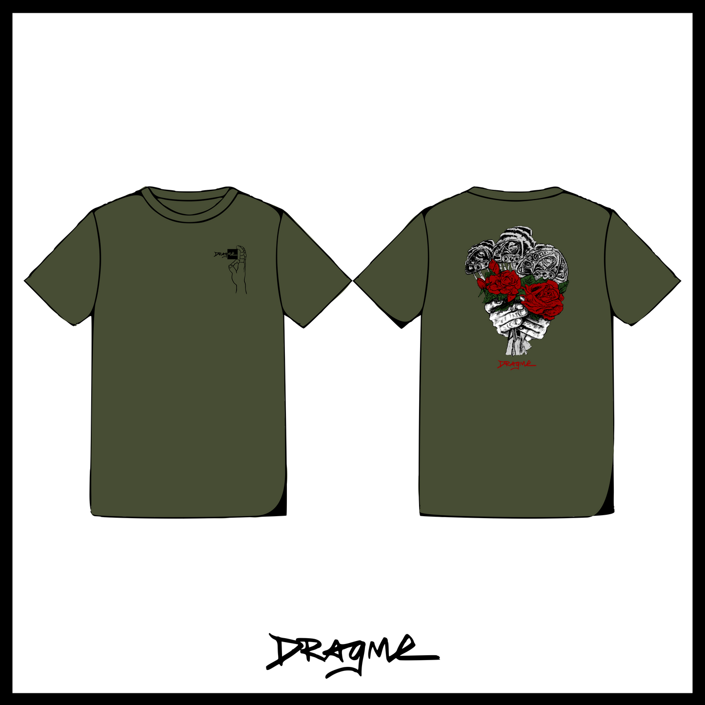 Bouquet 01 T-Shirt - Hemp