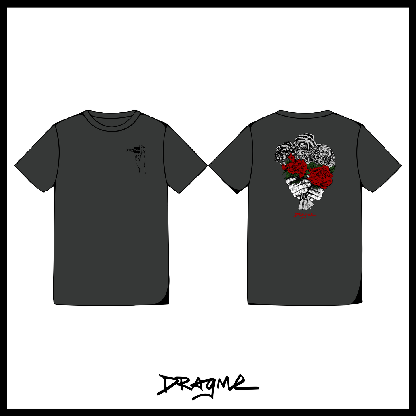 Bouquet 01 T-Shirt - Pepper
