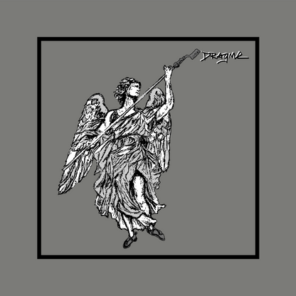 Brush Angel T-Shirt - Granite
