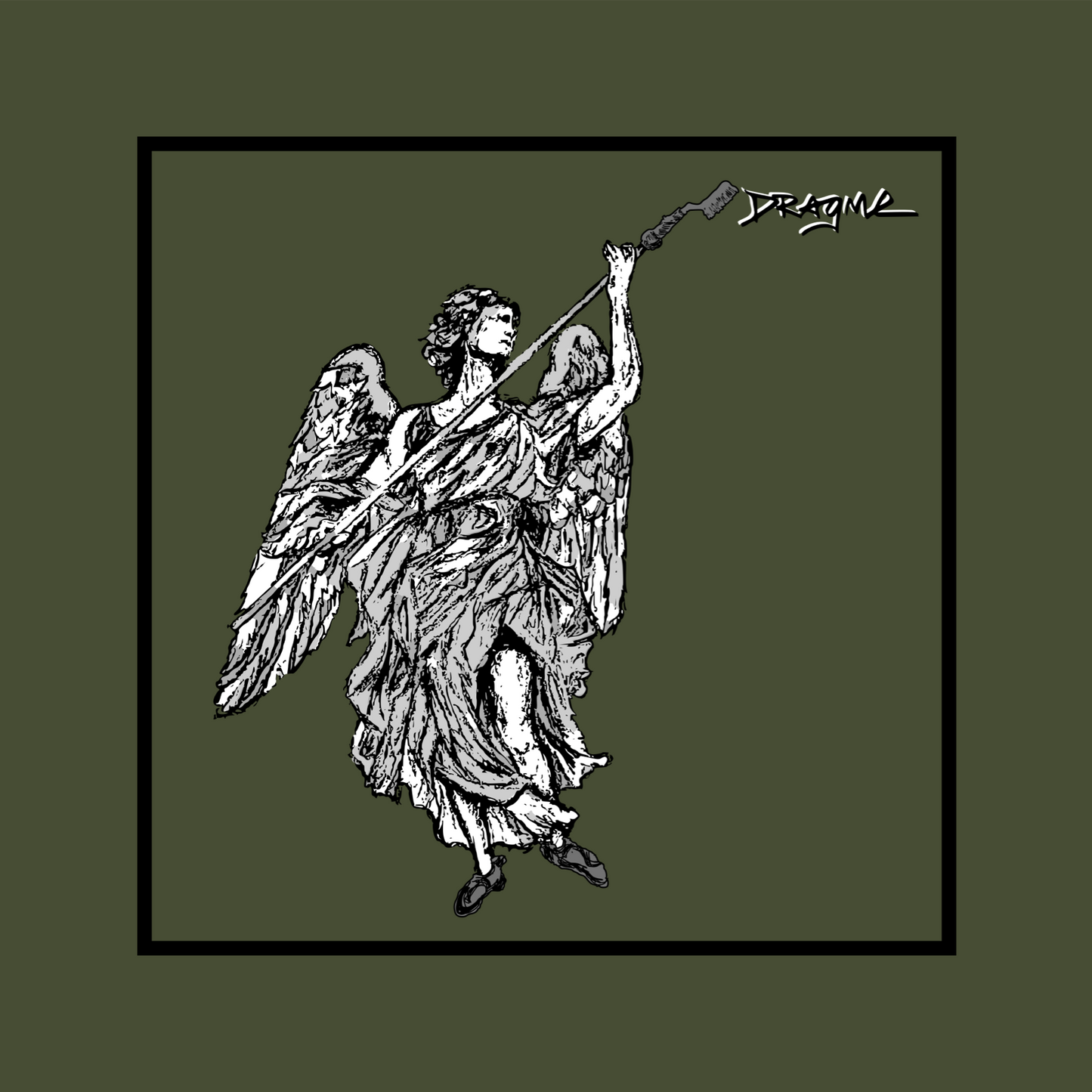 Brush Angel 01 T-Shirt - Hemp