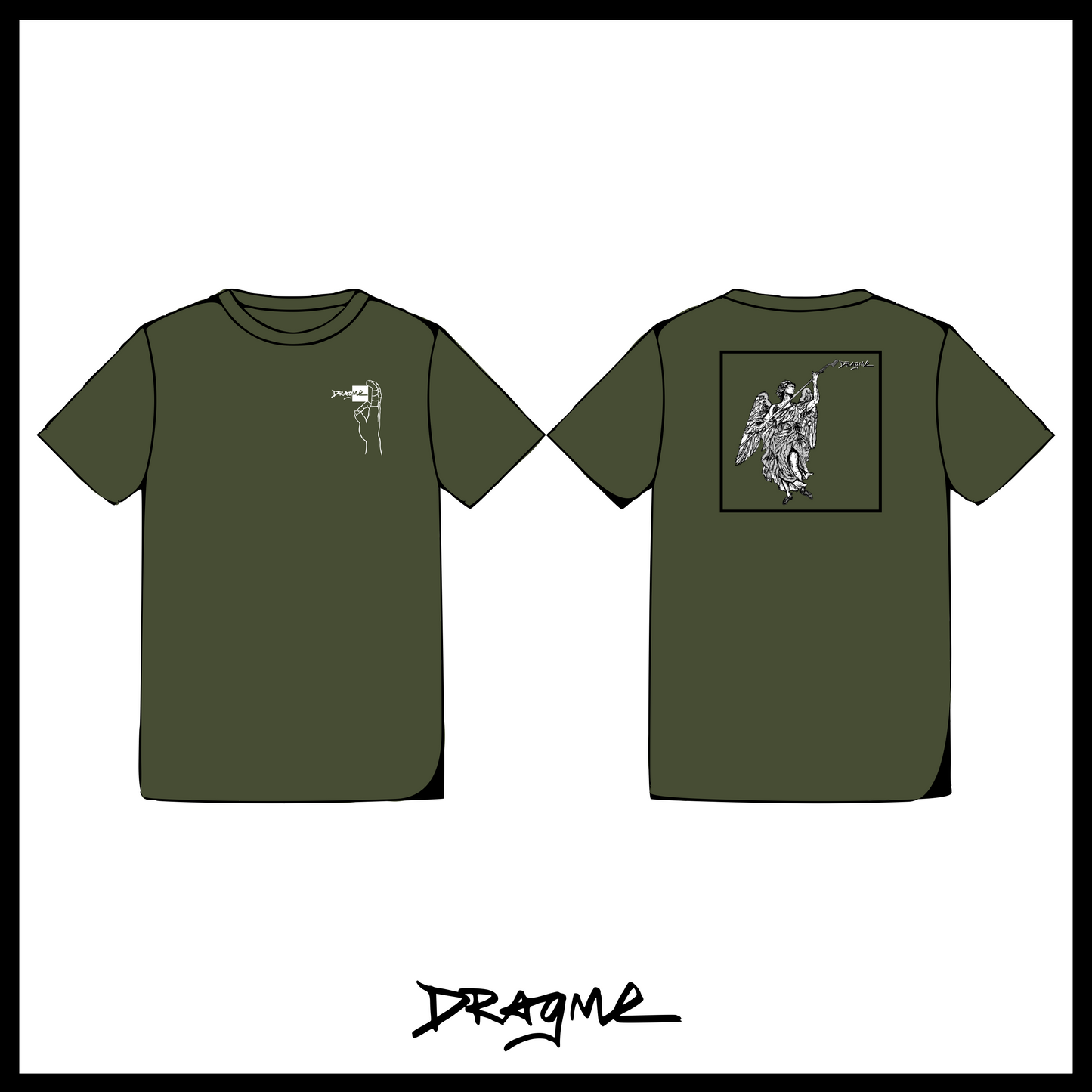 Brush Angel 01 T-Shirt - Hemp