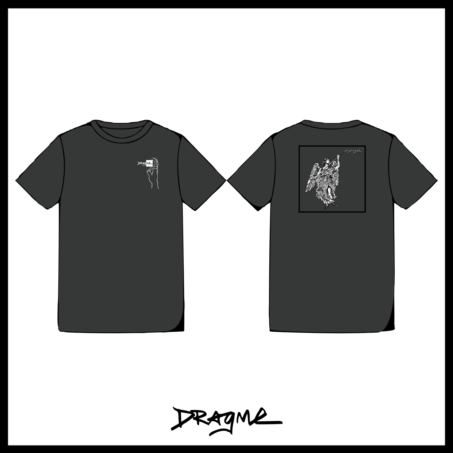 Brush Angel 01 T-Shirt - Pepper