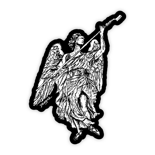 Brush Angel 03 Sticker