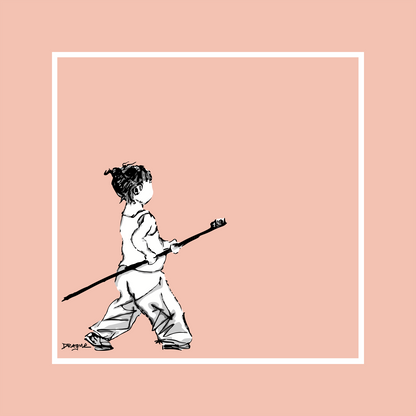 Brush Then Crush T-Shirt - Peachy
